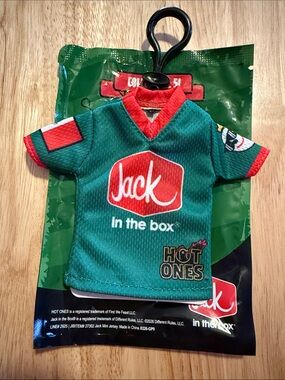 Jack In The Box Limited Edition Mini Jersey Mexico Keychain